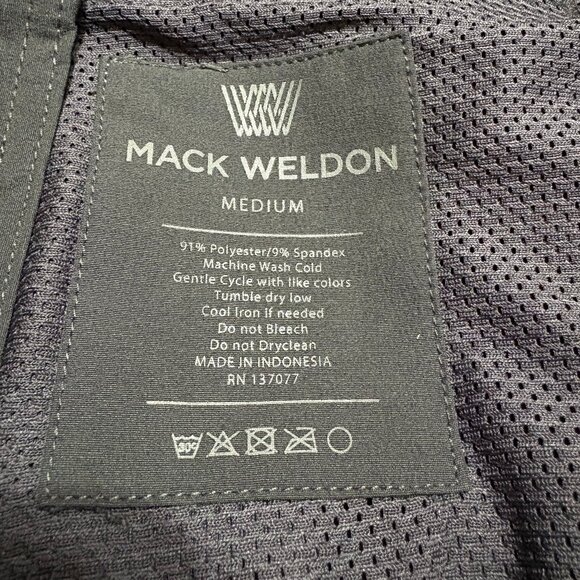 MACK WELDON Tech Pants Men's Medium Gray - Picture 6 of 10